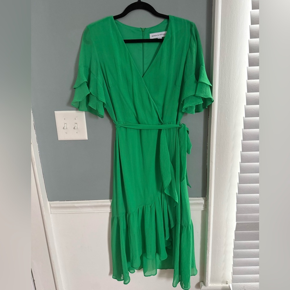 Green Emma and Michele Dress